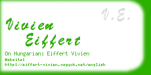 vivien eiffert business card
